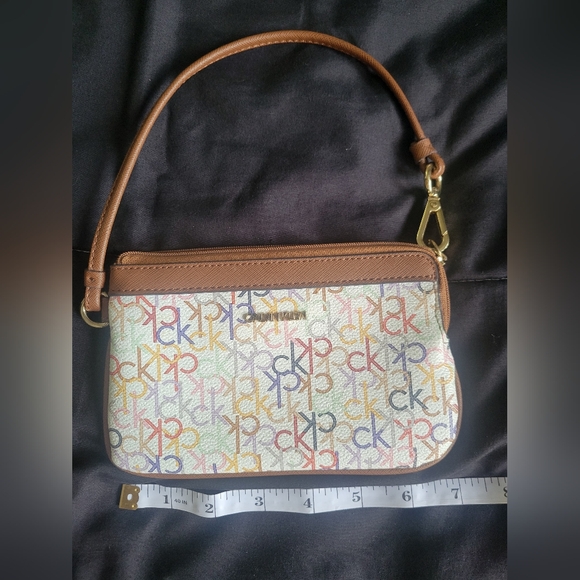 Calvin Klein Handbags - Calvin Klein Colorful Logo Wristlet